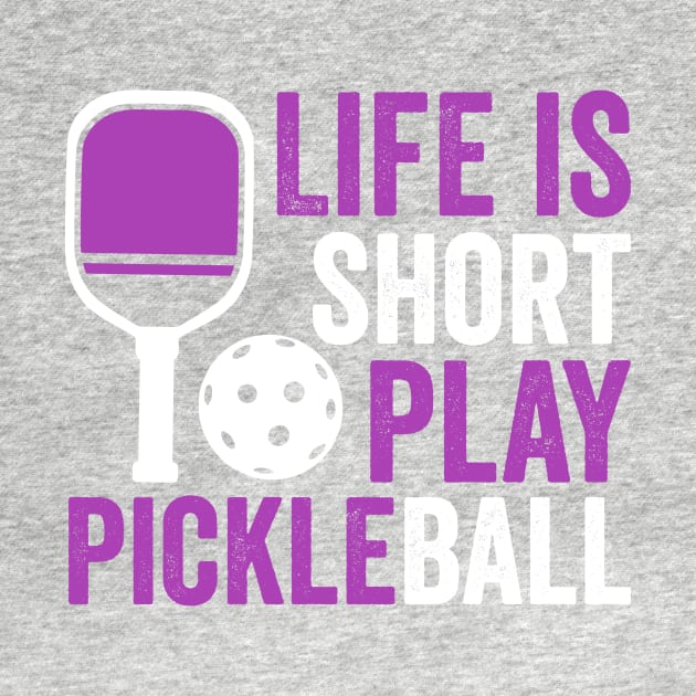 Pickleball women funny by Positively Petal Perfect 